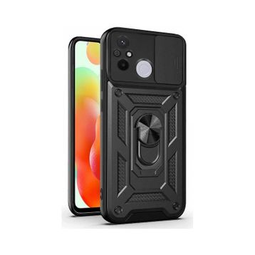 Microsonic Xiaomi Redmi 12C Impact Resistant Siyah Kılıf