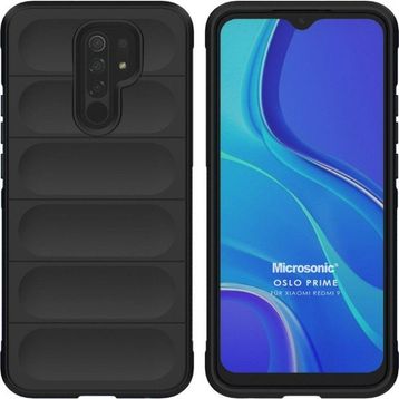Microsonic Xiaomi Redmi 9 Oslo Prime Siyah Kılıf