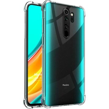 Microsonic Xiaomi Redmi 9 Shock Absorbing Şeffaf Cep Telefonu Kılıfı