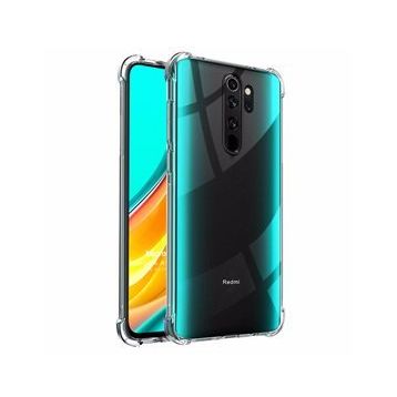 Microsonic Xiaomi Redmi 9 Shock Absorbing Şeffaf Cep Telefonu Kılıfı
