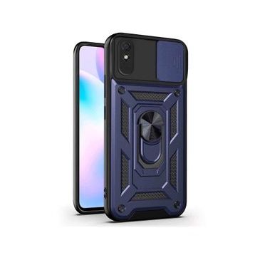 Microsonic Xiaomi Redmi 9A Impact Resistant Lacivert Kılıf