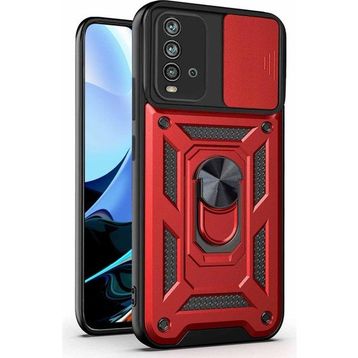 Microsonic Xiaomi Redmi 9T Impact Resistant Kırmızı Kılıf