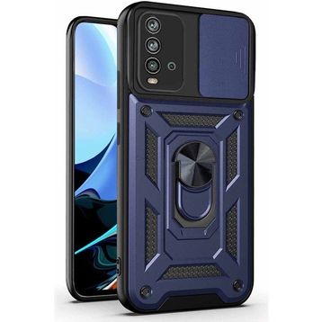 Microsonic Xiaomi Redmi 9T Impact Resistant Lacivert Kılıf