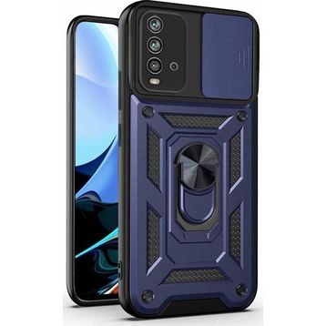 Microsonic Xiaomi Redmi 9T Impact Resistant Lacivert Kılıf
