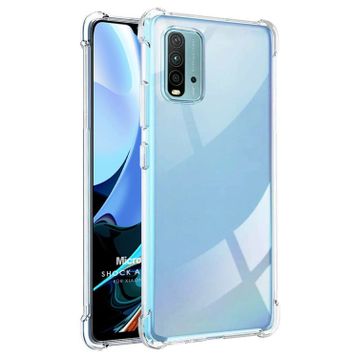 Microsonic Xiaomi Redmi 9T Shock Absorbing Şeffaf Cep Telefonu Kılıfı