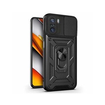 Microsonic Xiaomi Redmi K40 Impact Resistant Siyah Kılıf