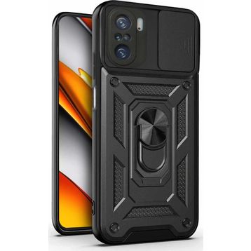 Microsonic Xiaomi Redmi K40 Impact Resistant Siyah Kılıf