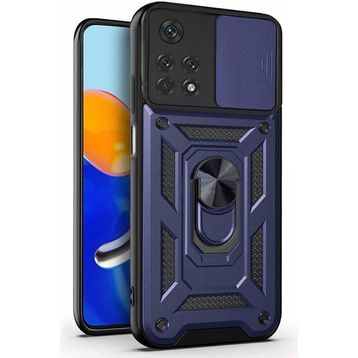 Microsonic Xiaomi Redmi Note 11 Impact Resistant Lacivert Kılıf