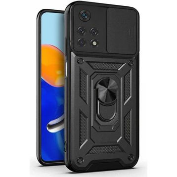 Microsonic Xiaomi Redmi Note 11 Impact Resistant Siyah Kılıf
