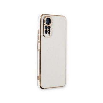 Microsonic Xiaomi Redmi Note 11 Olive Plated Beyaz Kılıf