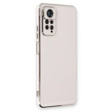 Microsonic Xiaomi Redmi Note 11 Pro 5G Olive Plated Beyaz Cep Telefonu Kılıfı