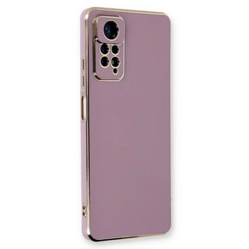 Microsonic Xiaomi Redmi Note 11 Pro 5G Olive Plated Lila Cep Telefonu Kılıfı