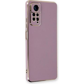 Microsonic Xiaomi Redmi Note 11 Pro 5G Olive Plated Lila Cep Telefonu Kılıfı