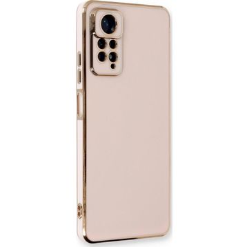 Microsonic Xiaomi Redmi Note 11 Pro 5G Olive Plated Pembe Cep Telefonu Kılıfı