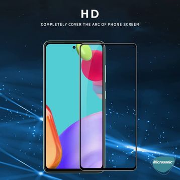 Microsonic Xiaomi Redmi Note 11 Pro 5G Tam Kaplayan Temperli Siyah Cam Ekran Koruyucu