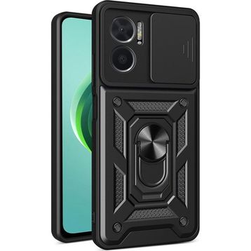 Microsonic Xiaomi Redmi Note 11E Impact Resistant Siyah Cep Telefonu Kılıfı