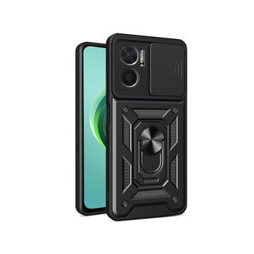 Microsonic Xiaomi Redmi Note 11E Impact Resistant Siyah Cep Telefonu Kılıfı