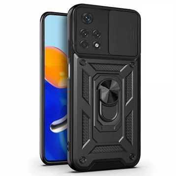 Microsonic Xiaomi Redmi Note 11S Impact Resistant Siyah Kılıf