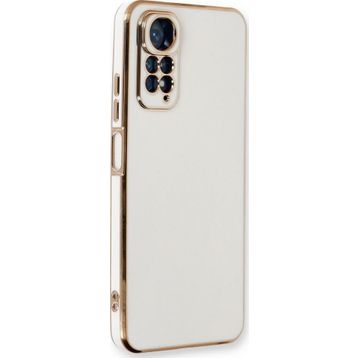 Microsonic Xiaomi Redmi Note 11S Olive Plated Beyaz Kılıf