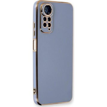 Microsonic Xiaomi Redmi Note 11S Olive Plated Lavanta Grisi Kılıf