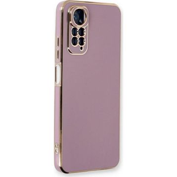 Microsonic Xiaomi Redmi Note 11S Olive Plated Lila Kılıf