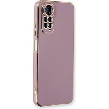 Microsonic Xiaomi Redmi Note 11S Olive Plated Lila Kılıf