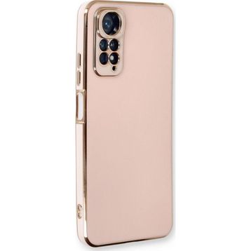 Microsonic Xiaomi Redmi Note 11S Olive Plated Pembe Kılıf