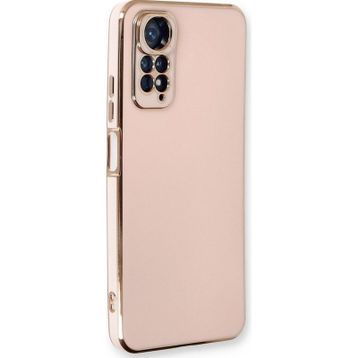 Microsonic Xiaomi Redmi Note 11S Olive Plated Pembe Kılıf