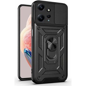 Microsonic Xiaomi Redmi Note 12 4G Impact Resistant Siyah Kılıf