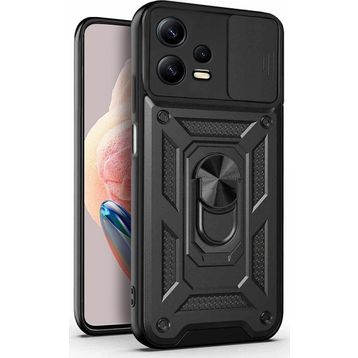 Microsonic Xiaomi Redmi Note 12 Impact Resistant Siyah Cep Telefonu Kılıfı