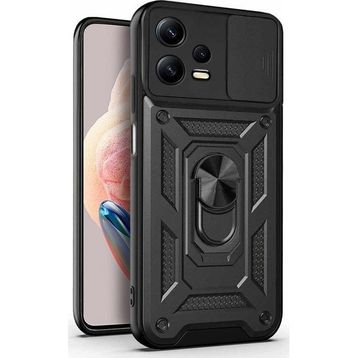 Microsonic Xiaomi Redmi Note 12 Impact Resistant Siyah Cep Telefonu Kılıfı