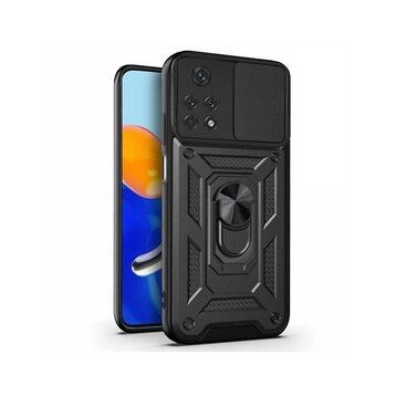 Microsonic Xiaomi Redmi Note 12 Pro 4G Impact Resistant Siyah Kılıf