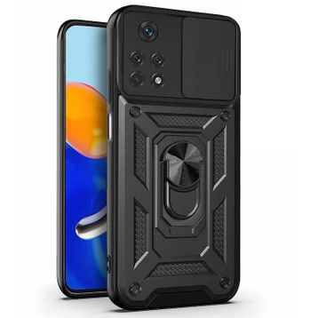 Microsonic Xiaomi Redmi Note 12 Pro 4G Impact Resistant Siyah Kılıf