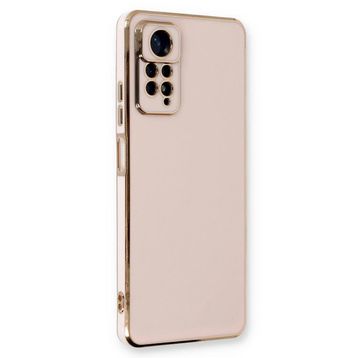 Microsonic Xiaomi Redmi Note 12 Pro 4G Olive Plated Pembe Cep Telefonu Kılıfı