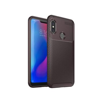 Microsonic Xiaomi Redmi Note 6 Pro Legion Series Kahverengi Kılıf