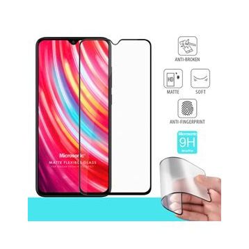 Microsonic Xiaomi Redmi Note 8 Pro Seramik Matte Flexible Siyah Ekran Koruyucu