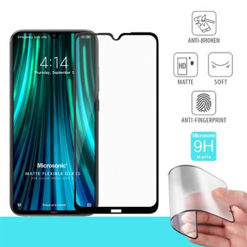 Microsonic Xiaomi Redmi Note 8 Seramik Matte Flexible Siyah Ekran Koruyucu
