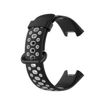 Microsonic Xiaomi Redmi Watch 2 Lite Rainbow Band Siyah Gri Kordon