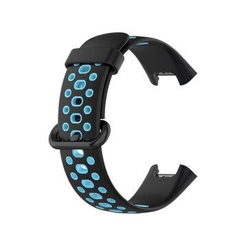 Microsonic Xiaomi Redmi Watch 2 Lite Rainbow Band Siyah Mavi Kordon
