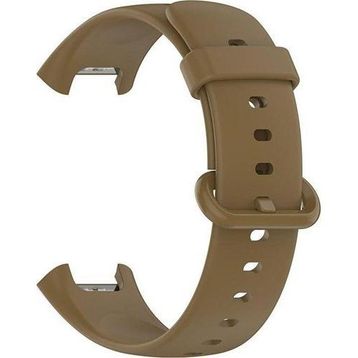 Microsonic Xiaomi Redmi Watch 2 Lite Silicone Sport Band Kahverengi Kordon