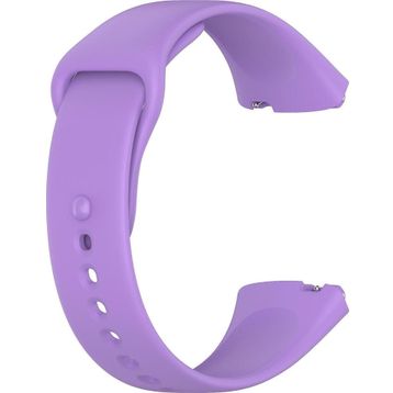 Microsonic Xiaomi Redmi Watch 3 Lite Silicone Sport Band Lila Kordon