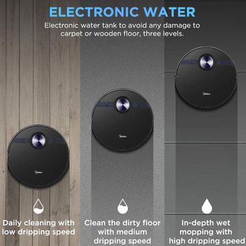 Midea M7 Siyah Robot Süpürge