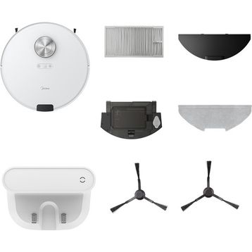 Midea M9 Beyaz Robot Süpürge Teşhir-Outlet