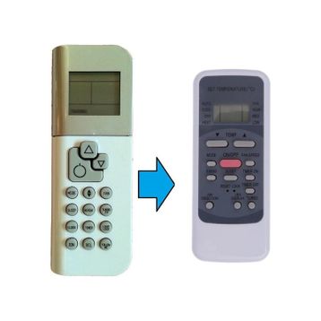 Midea Rg19b E Eşdeğer Klima Kumandası