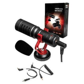 Midex CMR-105 Dslr Video Fotoğraf Makinesi Kamera Üstü Shotgun Mikrofon