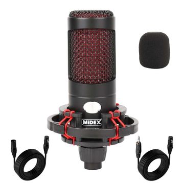 Midex CXN-30 Condenser + 48V Stüdyo Ses Kayıt Mikrofonu Stüdyo Ekipman Seti