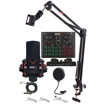 Midex Gmx-1 Record Set Condenser Mikrofon Ses Kartı Canlı Yayın Paketi