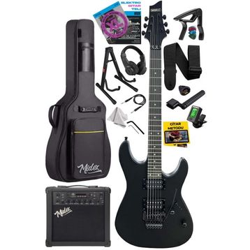 Midex GRX-300-25-AMP Profesyonel Elektro Gitar + 25 W Gainli Bluetooth Amfi Set