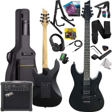 Midex GRX-300-25-AMP Profesyonel Elektro Gitar + 25 W Gainli Bluetooth Amfi Set