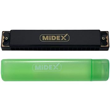 Midex HN-20BK Siyah 20 Delikli Mızıka